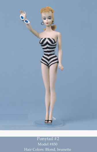 Barbie #2 1959 Blond